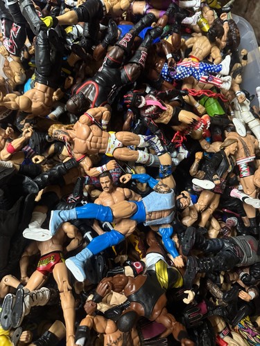 Various wrestling figures wwe - wrestling,