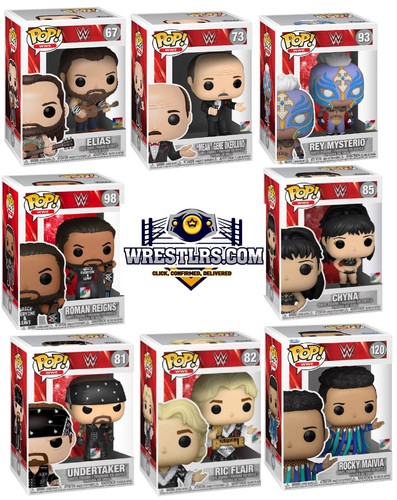 Wwe funko pop vinyl figures - funko,