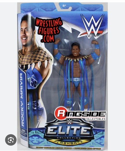 Wwe rocky maivia action - action, figure