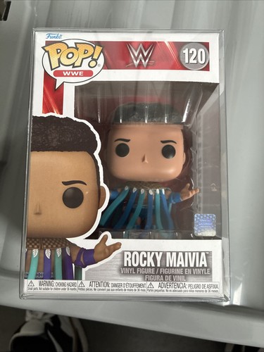 Wwe funko pop 120 rocky - wwe,