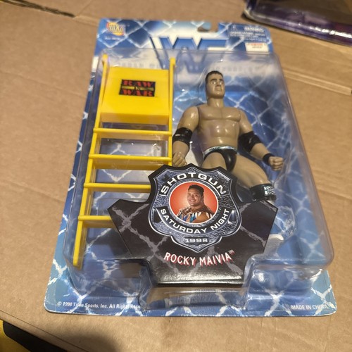 Wwe wrestling figure rocky - wwe,