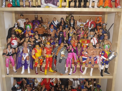 Various wrestling figures wwe - wrestling,